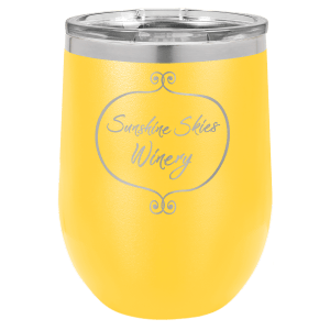 12 oz Polar Camel Wine Tumbler